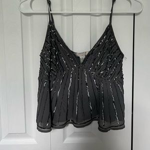 SPARKLY FOREVER 21 TANK TOP